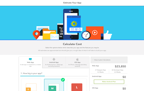 App Build Estimate
