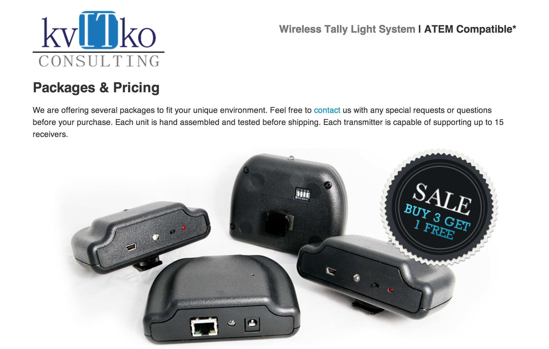 ATEM Wireless Tally